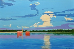 Old-pump-station-at-White-Rock-Lake-2024-Oil-on-Linen-24x36
