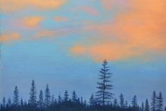 After Sunset Above Westcliffe No. 3 2013 Oil on canvas